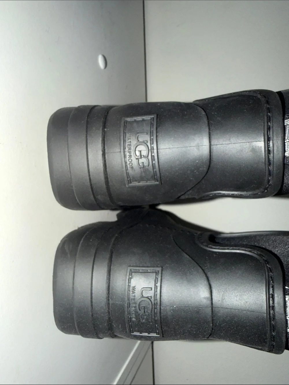 UGG Kids Black Waterproof Rain & Snow Boots